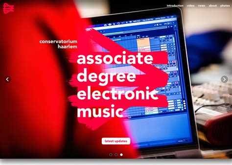 Associate Degree Electronic Music .